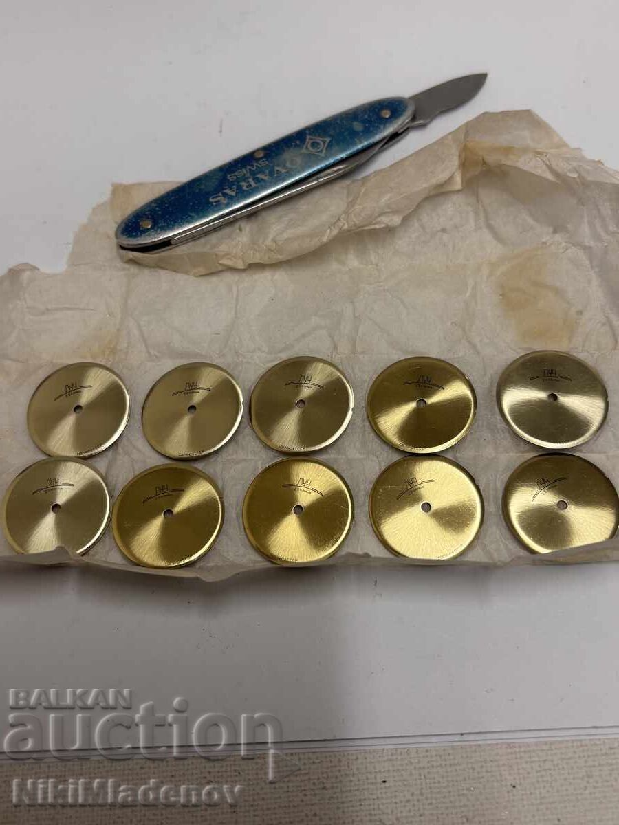 BZTs! Lot of Brand New Dials for a LUCH 23 JEWEL Hand-Wound Watch