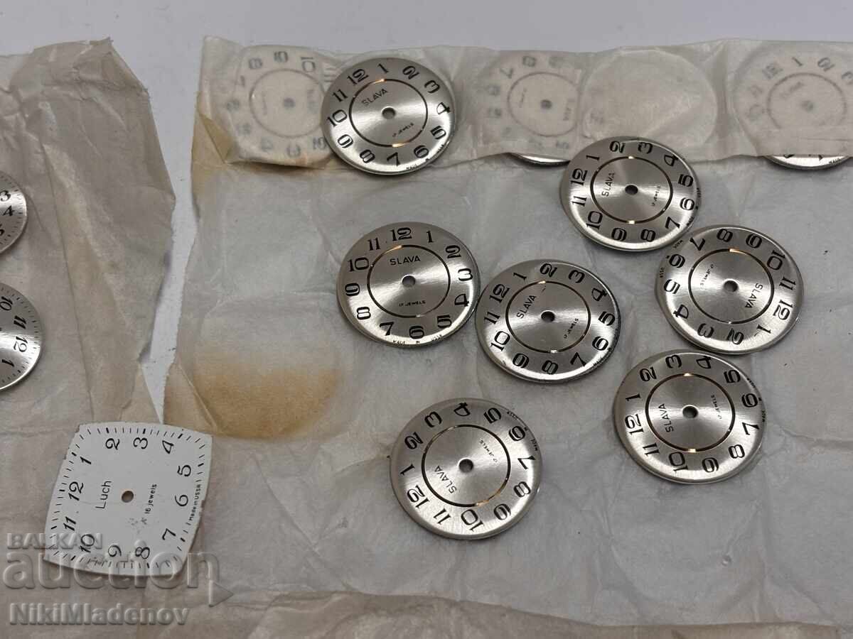 Delivery of BZTs! Lot of Brand New Dials for Women's Slava Watches
