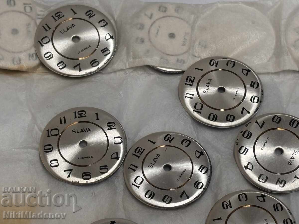 BZTs! Lot of Brand New Dials for Women's Slava Watches - 5