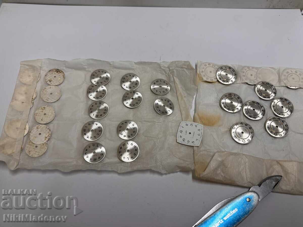 BZTs! Lot of Brand New Dials for Women's Slava Watches