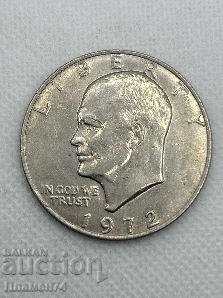 1 Dolar 1972 SUA cu preț € 3.00 | 5.87 BGN