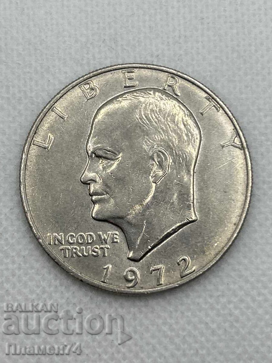 1 Dolar 1972 SUA cu preț € 3.00 | 5.87 BGN