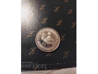 5 leva "Det·ska αssambleya zname na mira" 1988, ασήμι