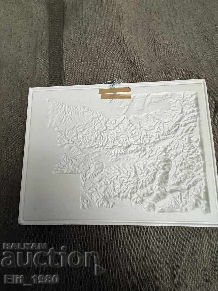 Παράδοση Ανάγλυφος χάρτης της Λαϊκής Δημοκρατίας της Βουλγαρίας Παράδοση Ανάγλυφος χάρτης της Λαϊκής Δημοκρατίας της Βουλγαρίας