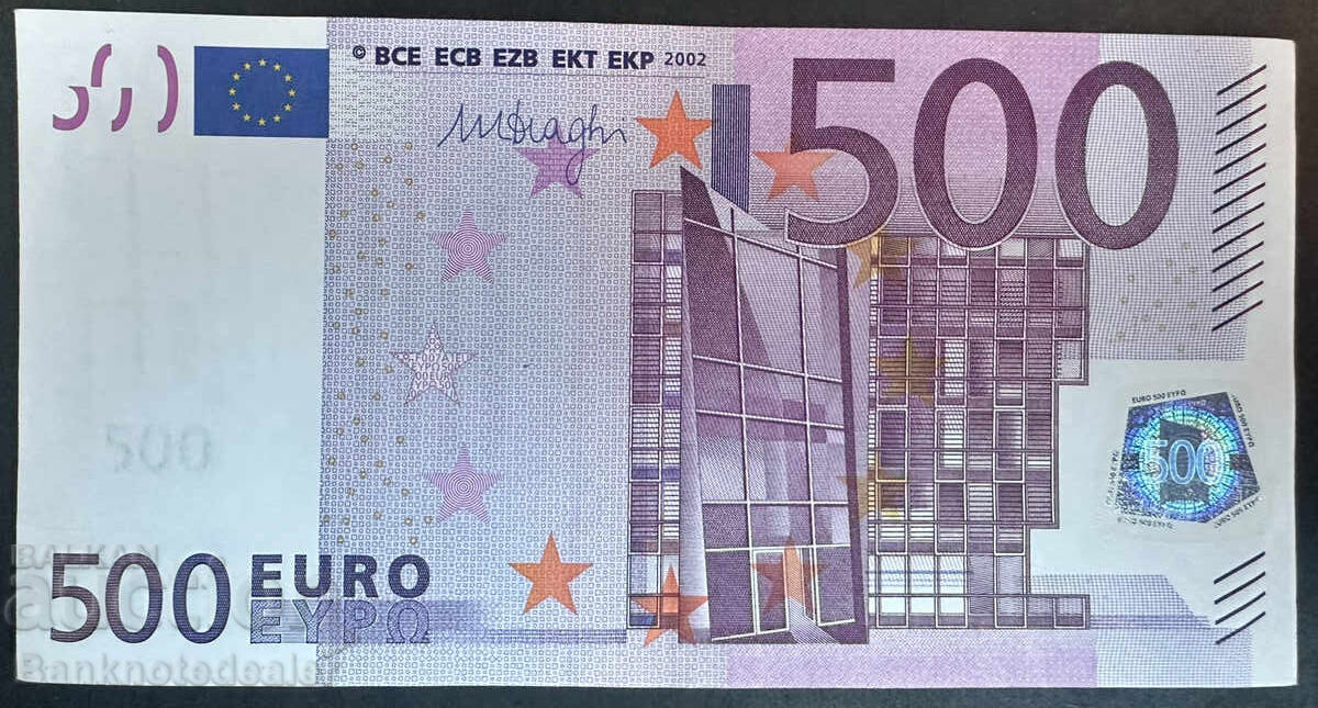 Αυστρία 500 Ευρώ 2002 N 8117 κωδικός F007A1 Στο Αστέρι