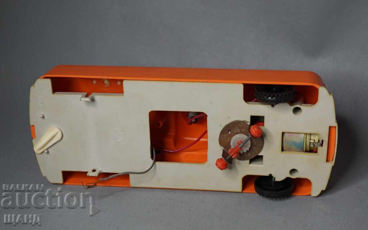 Стара Руска пластмасова играчка модел луноход космос - 5