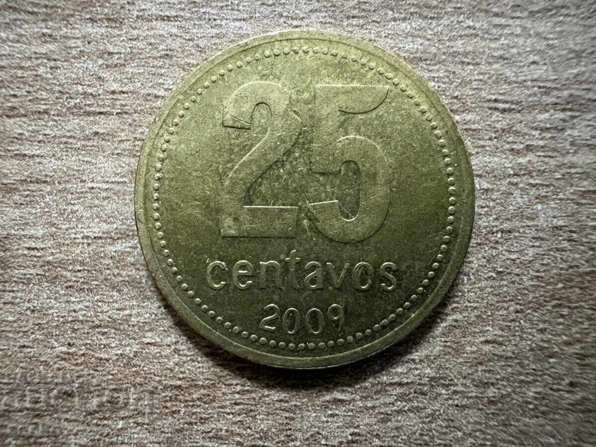 Αργεντινή - 25 σεντάβος (2009)