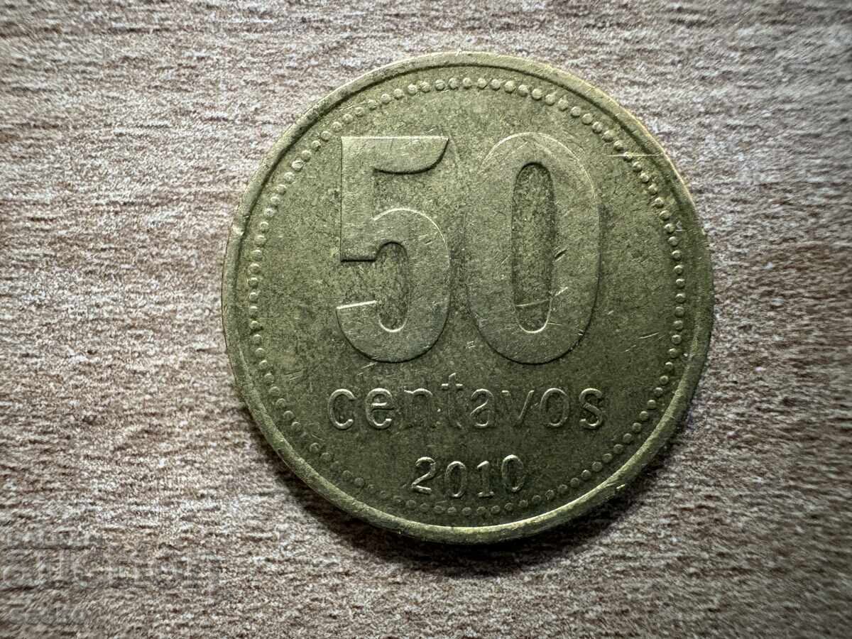 Argentina - 50 centavos (2010)