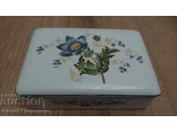 Vintage English Porcelain Box for Collectors