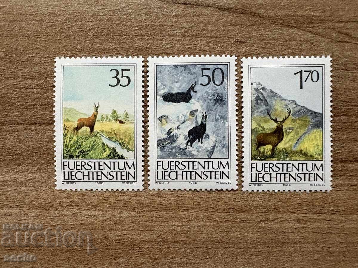 Liechtenstein - Vânătoare (1986) MNH