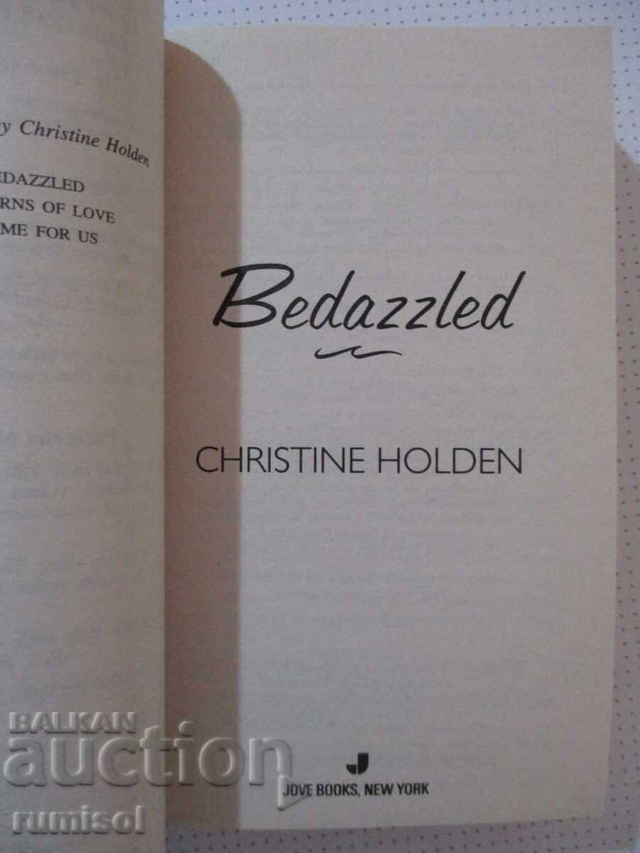 Bedazzled - Christine Holden cu preț € 7.49 | 14.65 BGN