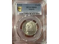 2 BGN 1913 MS63 PCGS