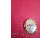 Старинна Френски брошка