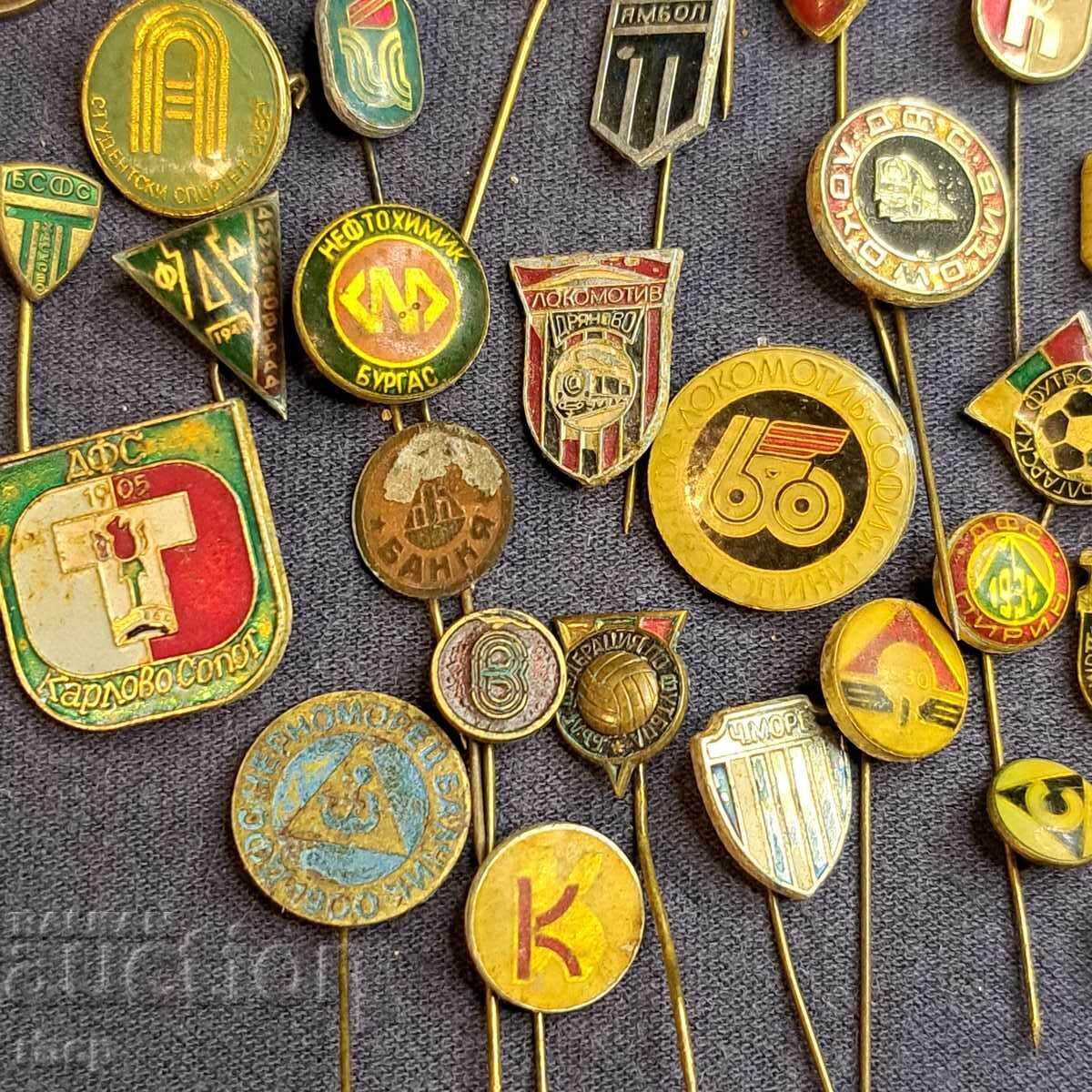 Lot de peste 50 de ecusoane fotbal Bulgaria - 7 Lot de peste 50 de ecusoane fotbal Bulgaria - 7