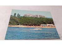 Carte poștală Druzhba Hotel Varna 1980