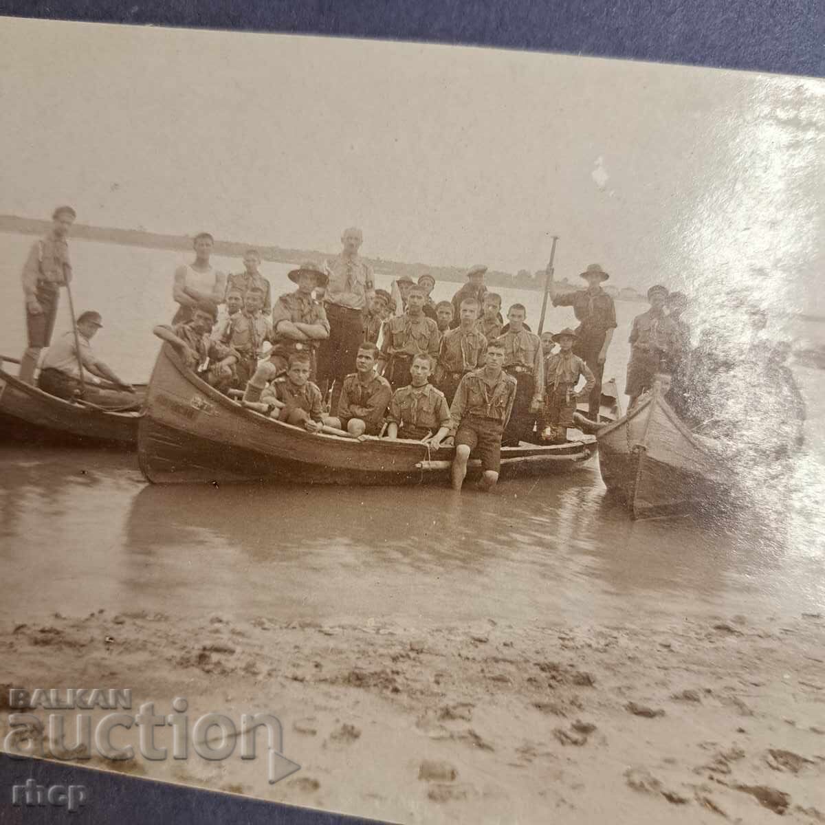 Delivery of Scouts 1920s Kingdom of Bulgaria photo album Delivery of Scouts 1920s Kingdom of Bulgaria photo album