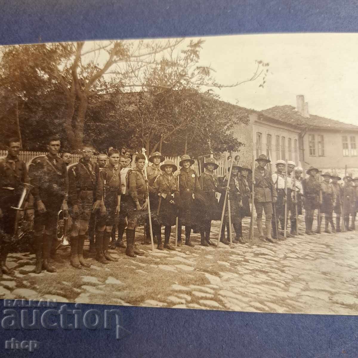 Scouts 1920s Kingdom of Bulgaria photo album - 5 Scouts 1920s Kingdom of Bulgaria photo album - 5