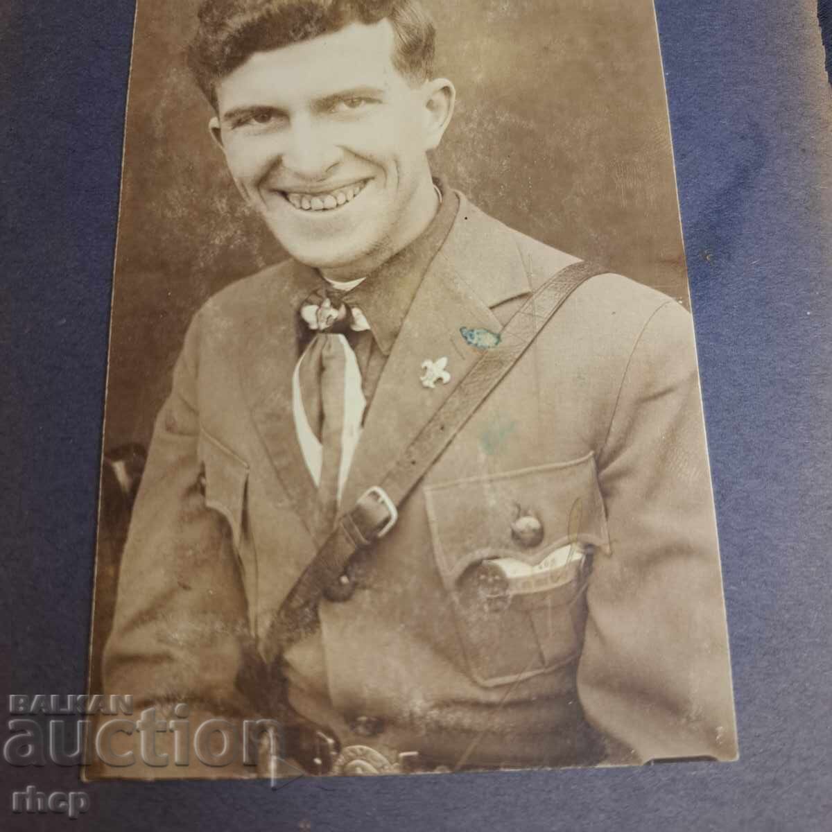 Scouts 1920s Kingdom of Bulgaria photo album Scouts 1920s Kingdom of Bulgaria photo album