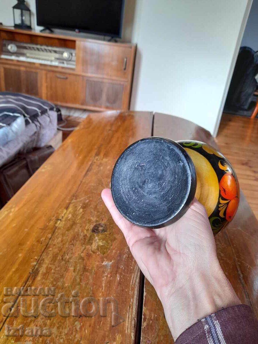 Παλιό ξύλινο μπολ, χοχλόμα - 7