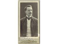 OLD PHOTO CARDBOARD EXQUISITE GENTLEMAN IN STUDIO E904
