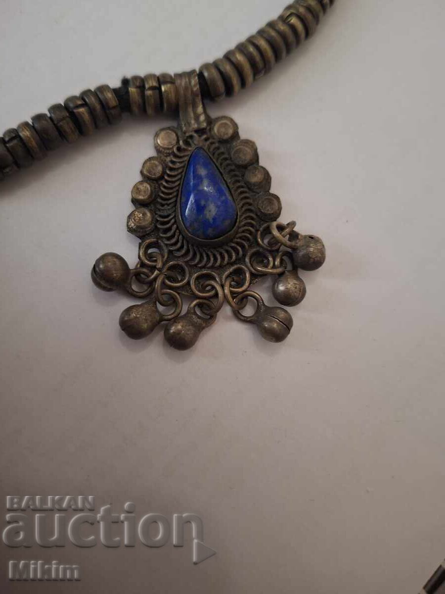 Vechi pandantiv renascentist cu pietre albastre - 5 Vechi pandantiv renascentist cu pietre albastre - 5
