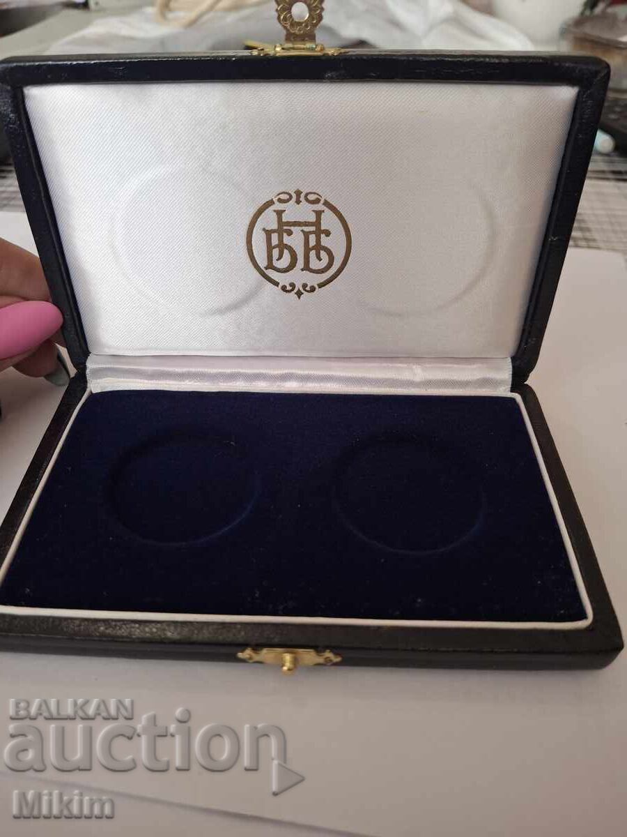 Cutie pentru 2 monede BNR1 cu preț € 1.50 | 2.93 BGN Cutie pentru 2 monede BNR1 cu preț € 1.50 | 2.93 BGN