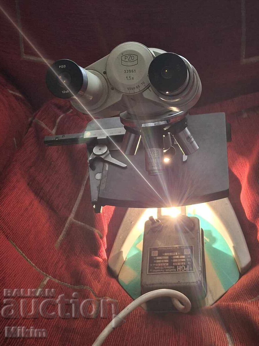 Licitație Microscop binocular, de înaltă calitate Licitație Microscop binocular, de înaltă calitate