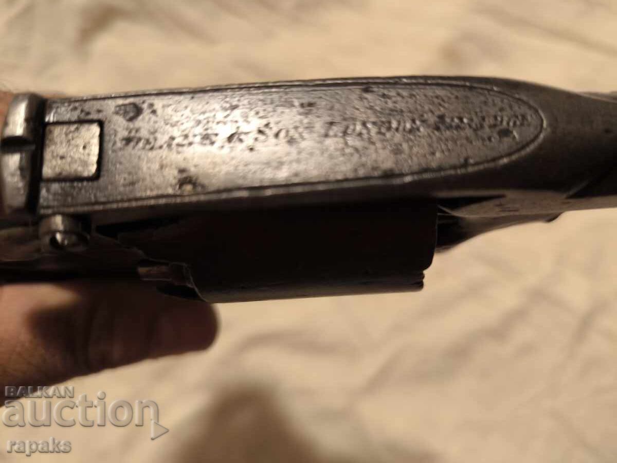 Περιστροφικό περίστροφο (περκούσιον). Συλλεκτικό όπλο, τουφέκι, πιστόλι - 7