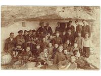 1924 FOTOGRAFIE VECHE VARNA ELEVI DE CLASA A ȘASEA LA MĂNĂSTIREA ALADJA E914