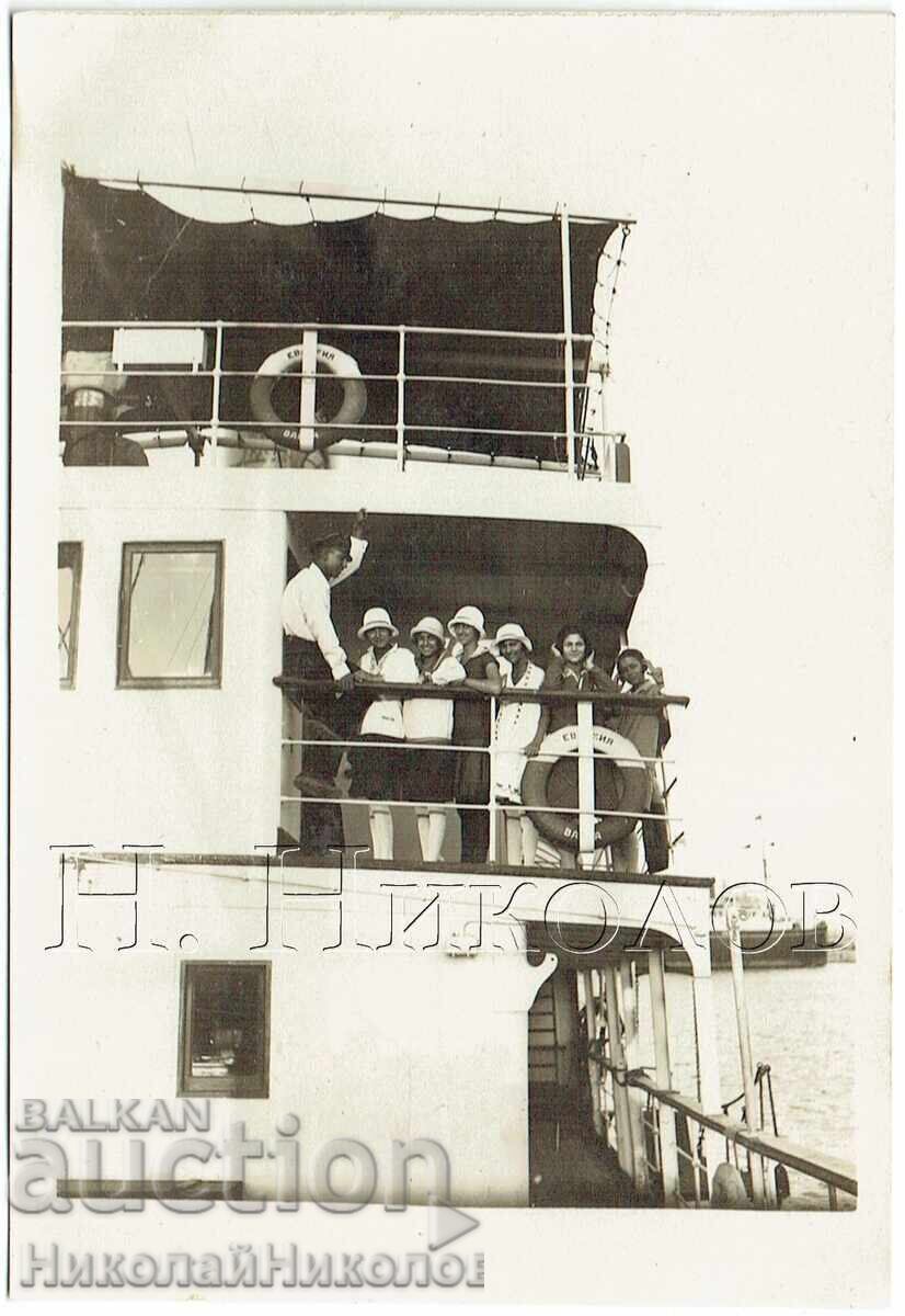 FOTOGRAFIE VECHE NAVA EVDOCHIA SCUFUNDATĂ DE AVIAȚIA SOVIETICĂ E916