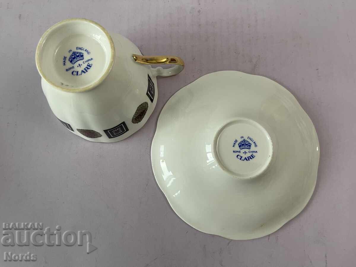 Clare English Double Tea Set - 6