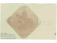 СТАРА СНИМКА МОМЧЕ ЯЗДИ ДЪРВЕНО КОНЧЕ Е929