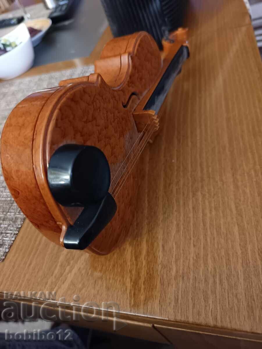 Mica jucărie de plastic vioară - 7