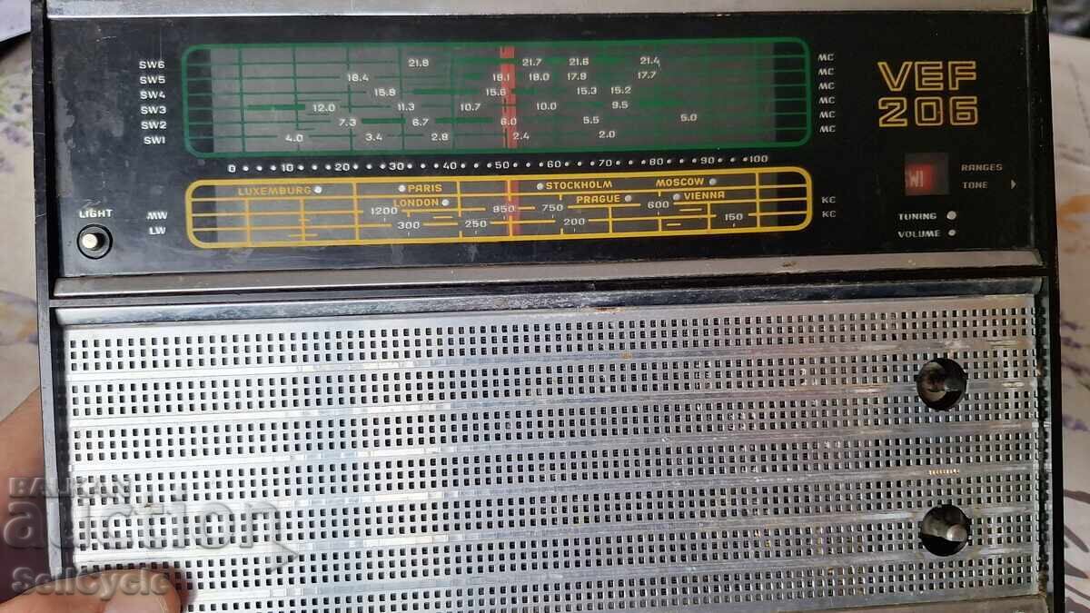 ✅RADIO/TRANSISTOR VEF/VEF 206❗ - 6