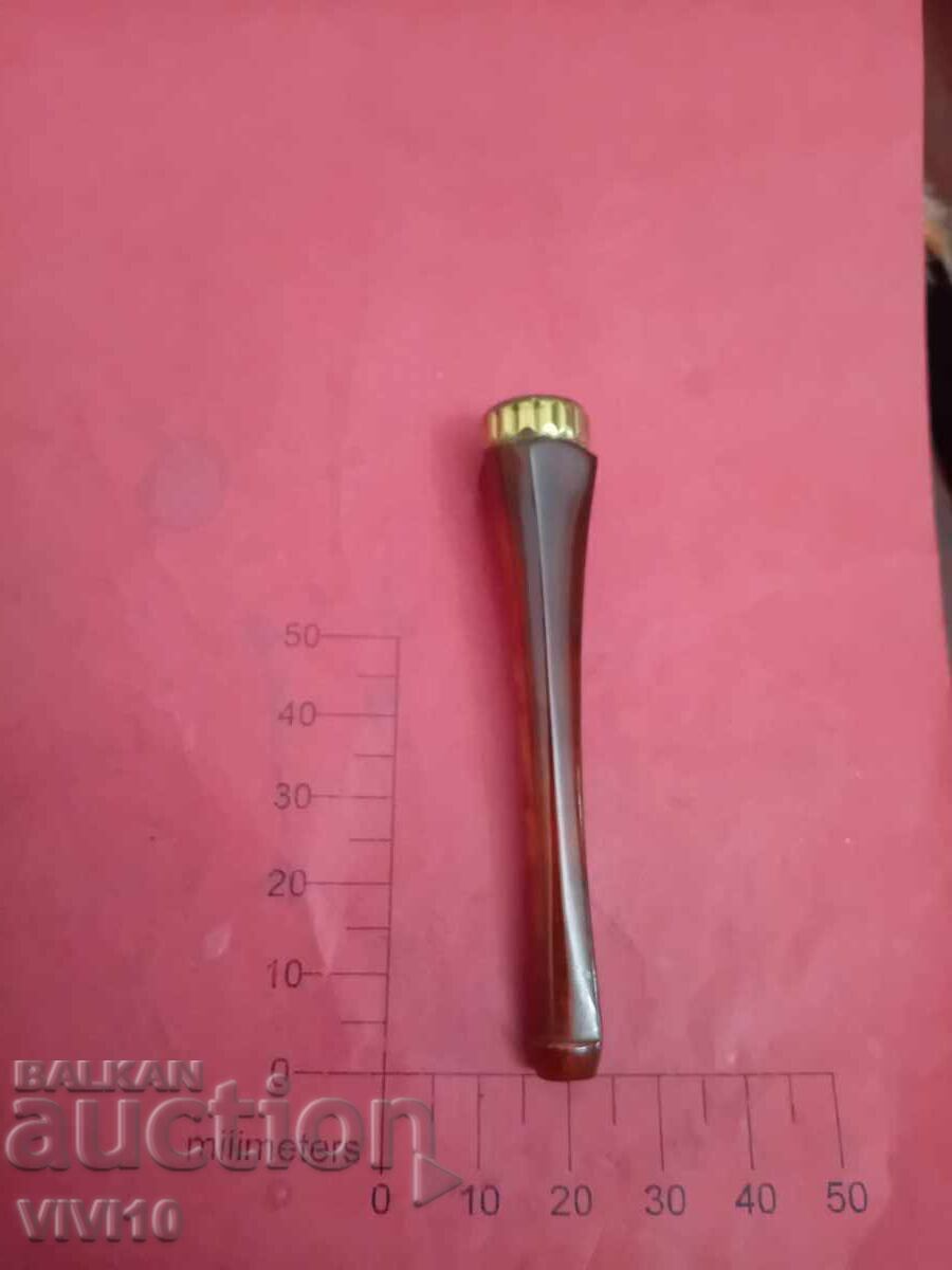 Vintage κεχριμπαρένιο τσιγάρο - 5