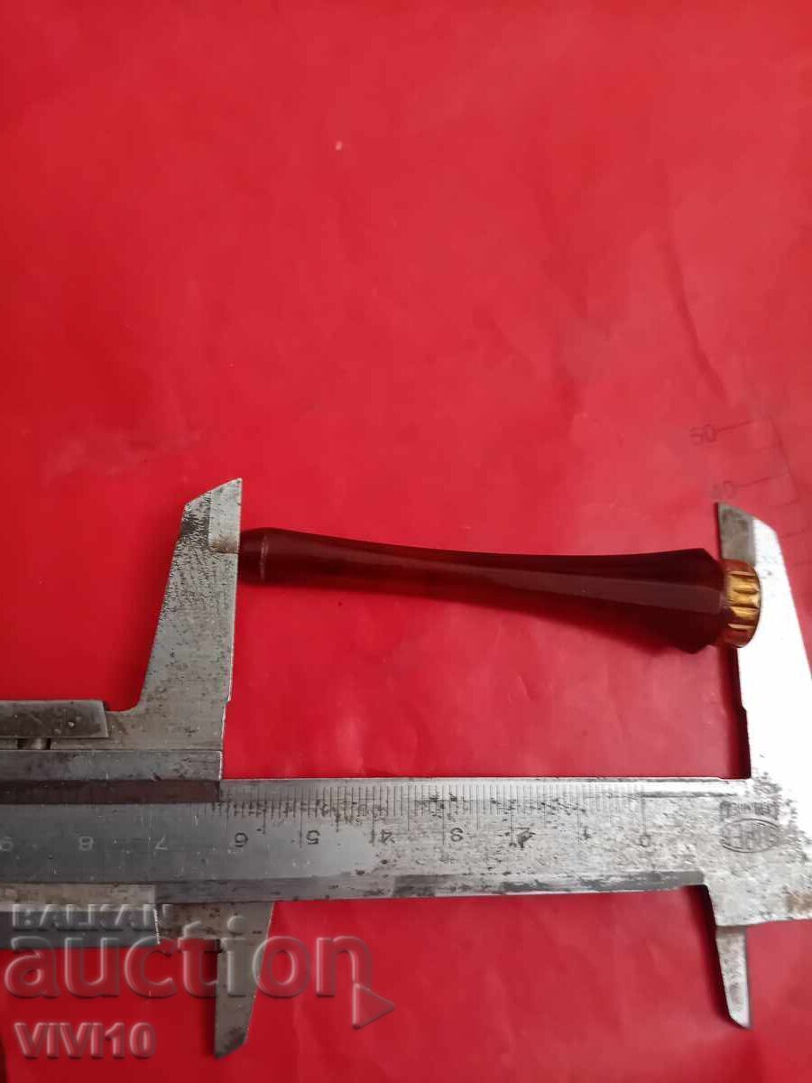 Vintage κεχριμπαρένιο τσιγάρο - 7