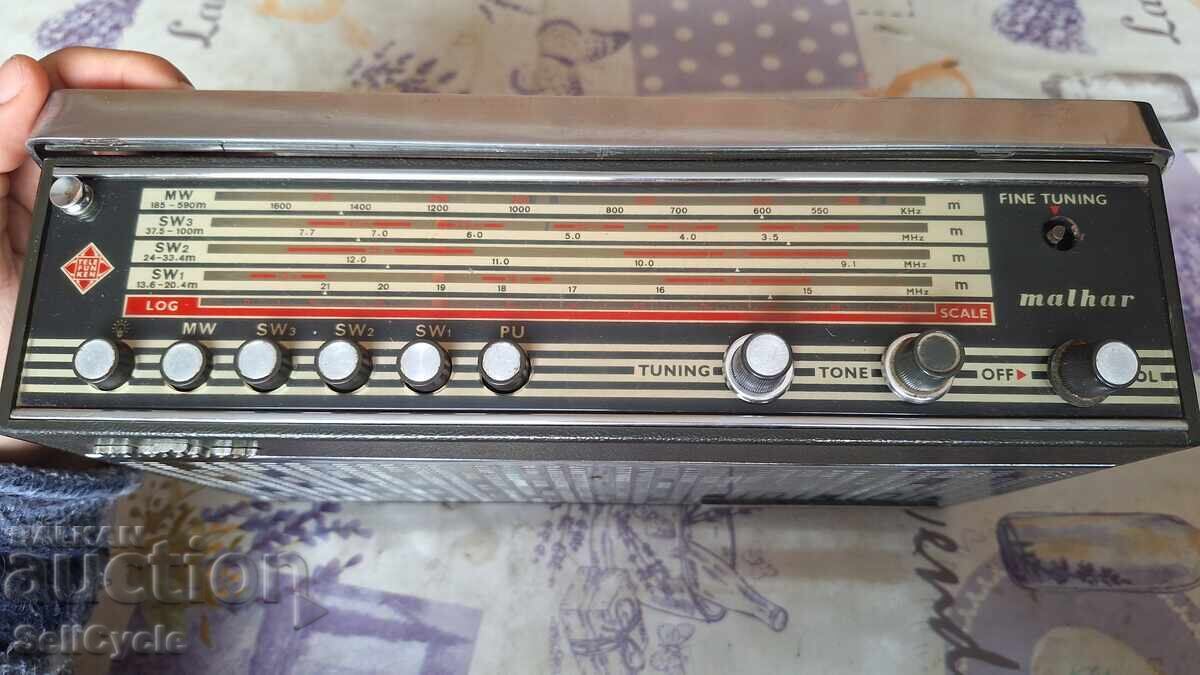 ✅RADIO/TRANZISTOR MALHAR TELEFUNKEN❗ cu preț € 10.00 | 19.56 BGN