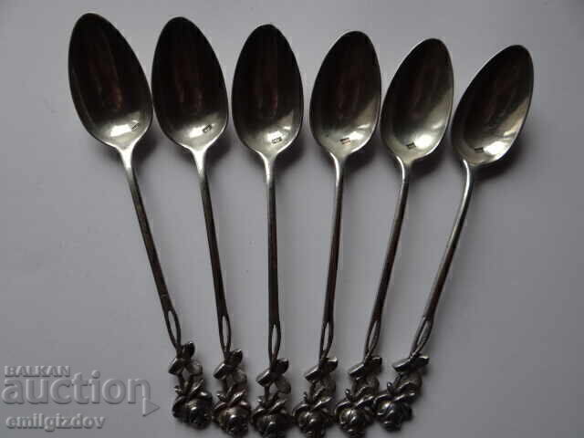 Silver spoons with price € 195.00 | 381.39 BGN Silver spoons with price € 195.00 | 381.39 BGN