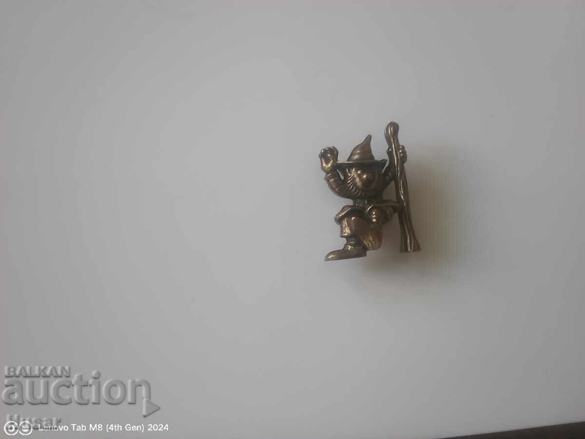 Figurină Kinder Surpriză foarte rară, spiridușul pădurii Figurină Kinder Surpriză foarte rară, spiridușul pădurii