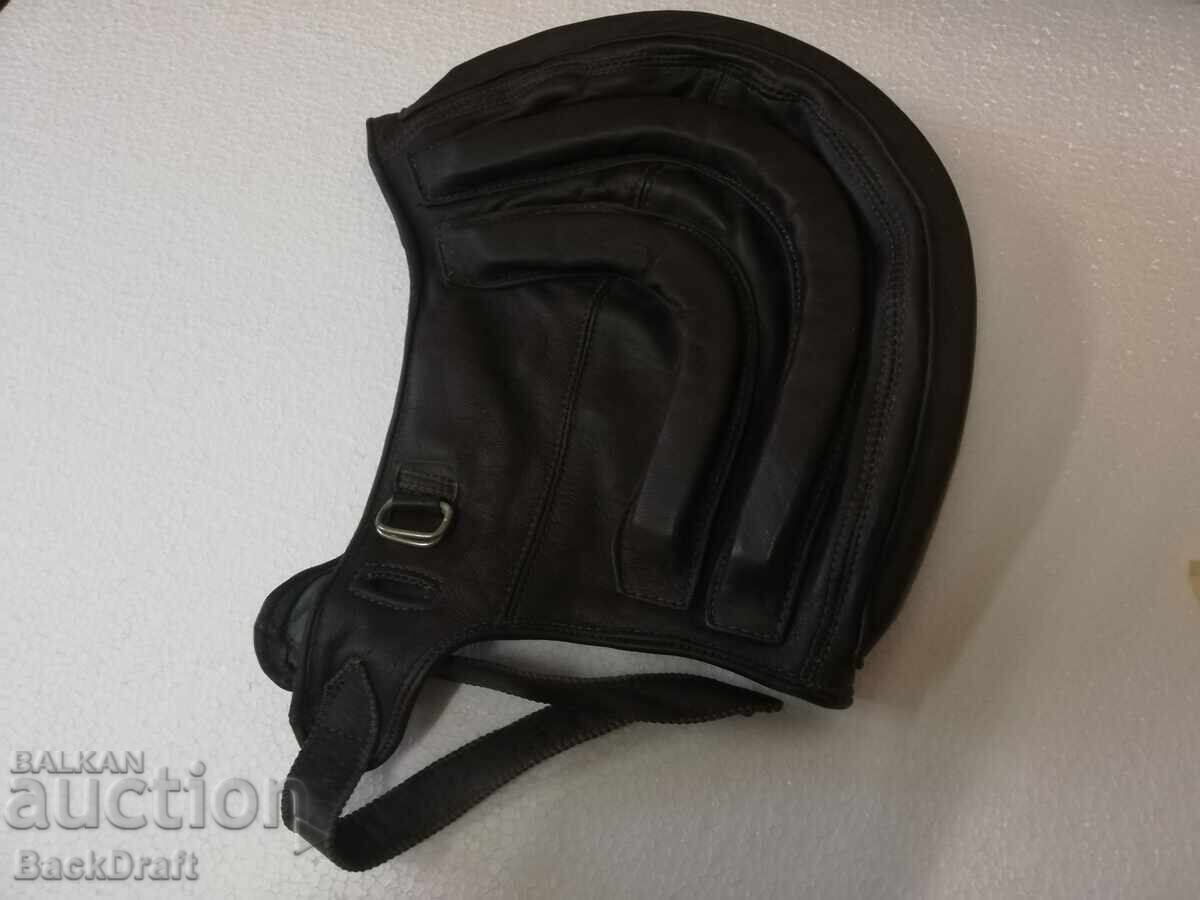 Social Leather Summer Parachute Helmet, Size 57-58