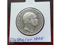 Талер на Вилхелм на Прусия 1866