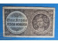 Boemia și Moravia 1940 1 coroană