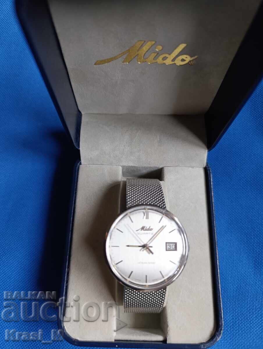 New Swiss Mido watch, Ocean Star, QUARTZ with box