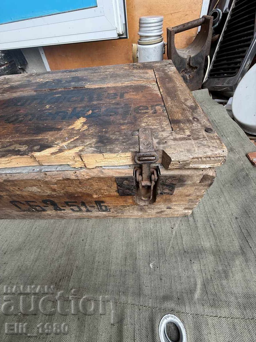 German ammunition box from WWII with price € 40.00 | 78.23 BGN