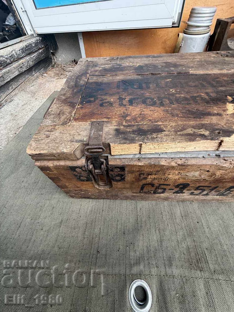 Auction  German ammunition box from WWII