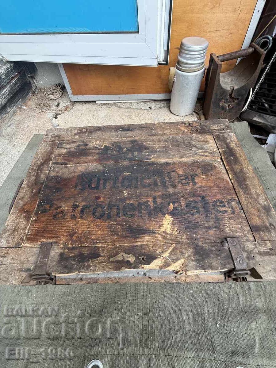 German ammunition box from WWII