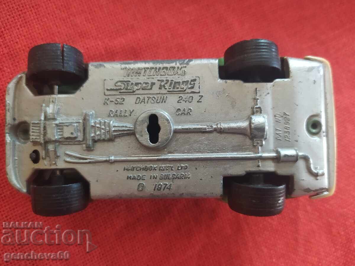 MATCHBOX RALLICAR 240Z BULGARIA Metal Car - 7