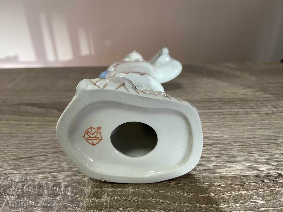Auction  Vintage porcelain figurine "Northern Youth", USSR
