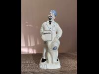 Statuetă din porțelan vintage „Stomatolog”, URSS