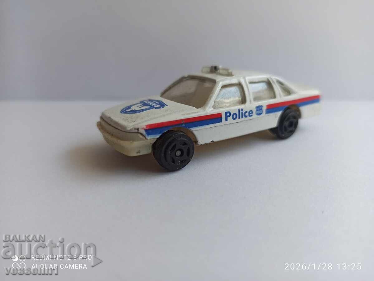 Mașinuță de jucărie veche poliție americană 1/64